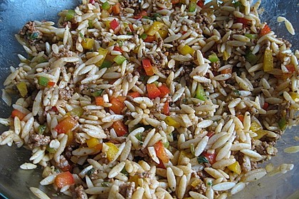 Kritharaki - Salat mit Hackfleisch 26