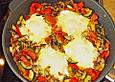 Gem&uuml;sepfanne mit Eiern und K&auml;se