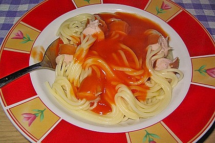 Nudel - Würstchen - Spinnen 50