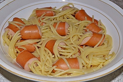 Nudel - Würstchen - Spinnen 9