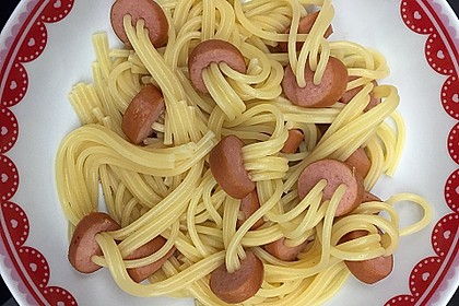 Nudel - Würstchen - Spinnen 3