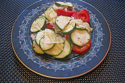 Zucchini - Tomaten - Auflauf