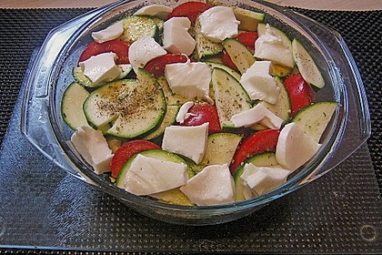 Zucchini - Tomaten - Auflauf 1