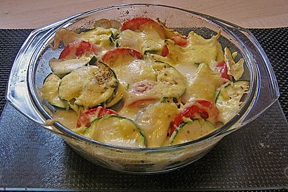 Zucchini - Tomaten - Auflauf 2