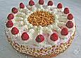 Pfirsich - Melba - Kuchen