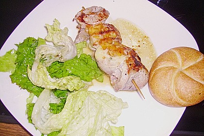 Cordon bleu am Spie&szlig;