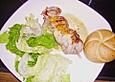 Cordon bleu am Spie&szlig;