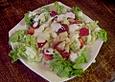 Blattsalat mit Fr&uuml;chten