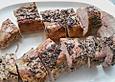 Schweinefilet in Kaffee - Lorbeerkruste