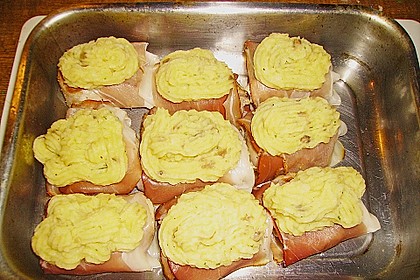 Medaillons mit Erd&auml;pfelh&auml;ubchen