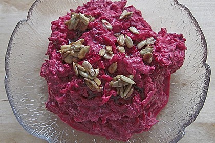Rote Bete Salat mit Apfel und Walnuss 5