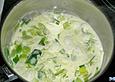 Lauchgem&uuml;se mit Sahne
