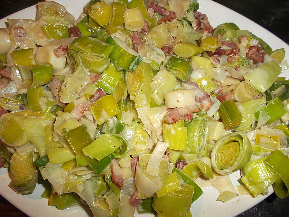 Lauchgemüse Nach Omas Rezept