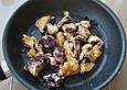 Buttermilchschmarren mit Heidelbeeren
