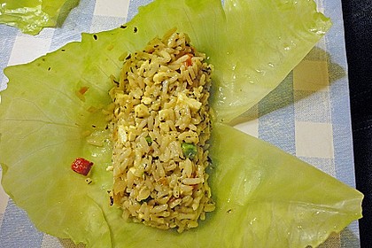 Vegetarische Kohlrouladen 2