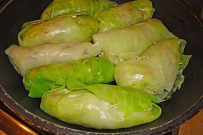 Vegetarische Kohlrouladen 4