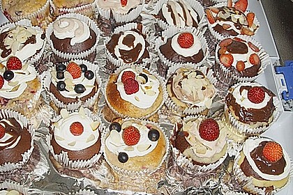 Buttermilch - Beeren - Muffins 1