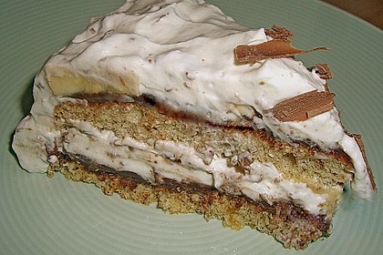 Kleine Bananen - Nuss - Torte 3