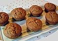 Erdnussbutter -  Muffins