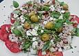 Salatplatte mit Thunfisch
