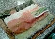 Futomaki, Sushi mit ger&auml;uchertem Lachs und Frischk&auml;se