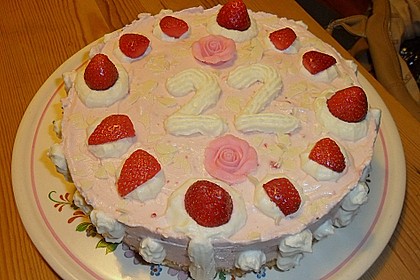 Erdbeer - Frischk&auml;se - Kuchen