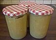 Apfelmarmelade mit Bananen