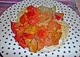 Scharfe Gem&uuml;se - Spaghetti