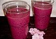 Beerensmoothie ohne Zucker