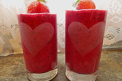 Beerensmoothie ohne Zucker 1