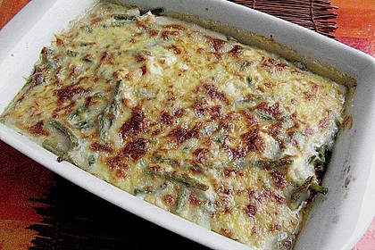 Gorgonzola - Bohnen - Hack - Auflauf