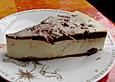 Vanille - Eierlik&ouml;r - Schmand - Torte mit Kakao - Nougat - Guss