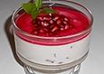 Joghurt mit Granatapfel und Honig