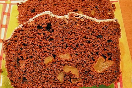 Gewürzkuchen mit Walnüssen und Apfel 1