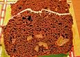 Gew&uuml;rzkuchen mit Waln&uuml;ssen und Apfel