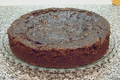 Gewürzkuchen mit Walnüssen und Apfel 9