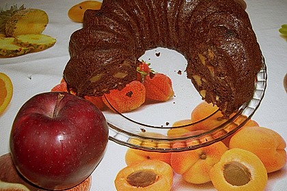 Gewürzkuchen mit Walnüssen und Apfel 2