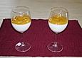 Mangomark auf Quark - Buttermilch - Creme