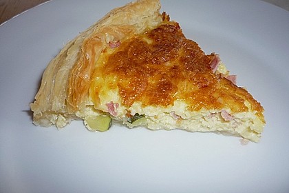 Schnelle Blätterteigquiche 1