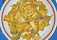 Vegetarische Gem&uuml;senudeln