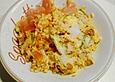 Risotto mit Pfifferlingen, Zucchini, Serranoschinken und Pecorino