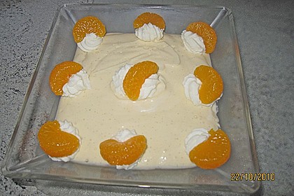 Bayerische Creme mit Orangenlik&ouml;r