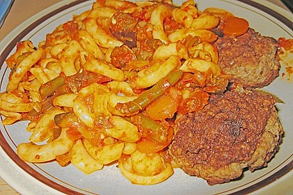 W&uuml;rzig - milde Nudel - Pfanne 2