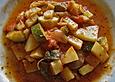 Zucchini - Gem&uuml;se mit Kartoffeln und Tomaten