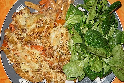 Nudelauflauf Bolognese 10