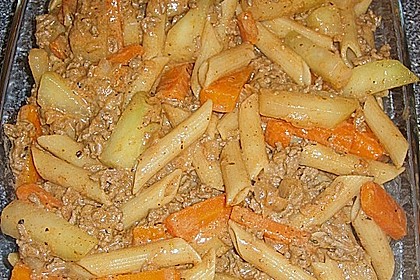 Nudelauflauf Bolognese 18
