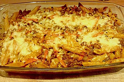 Nudelauflauf Bolognese 12