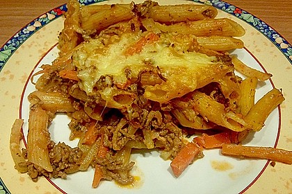 Nudelauflauf Bolognese 17