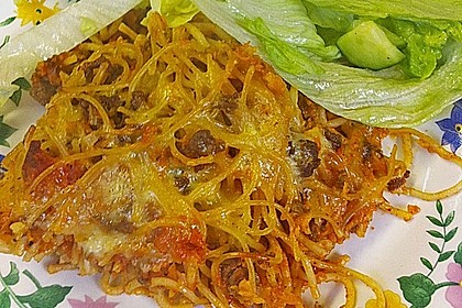 Nudelauflauf Bolognese 8