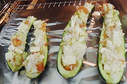 Gef&uuml;llte Zucchini 1